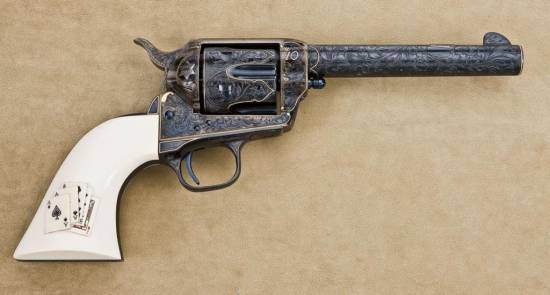 Colt SAA Sheriff’s Model revolver, 5-1,2” barrel