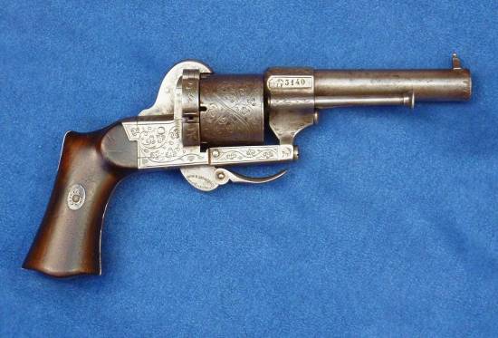 Revolver E. Lefaucheux double action 7 mm