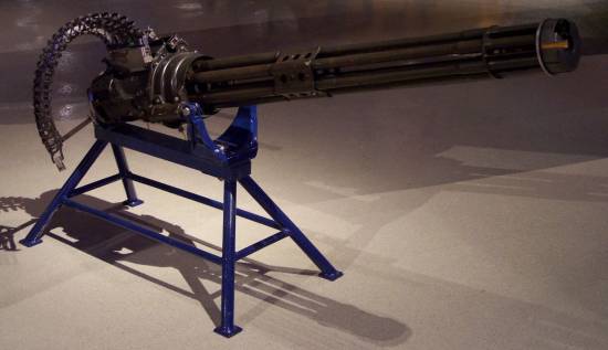 Minigun M134 Gatling