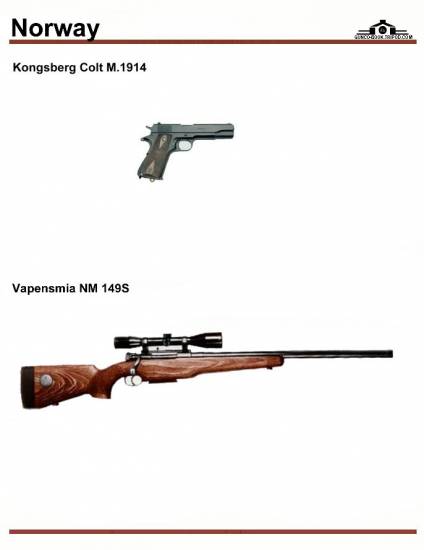Норвегия: Kongsberg Colt M. 1914, Vapensmia NM 149