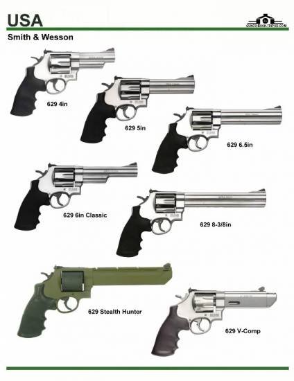 США: Smith & Wesson 629