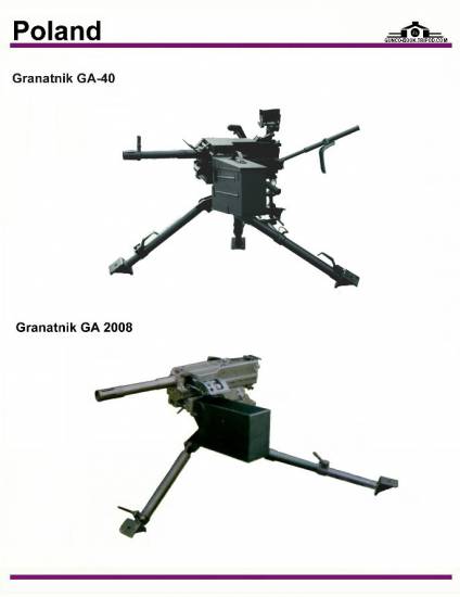 Польша: Granatnik GA-40, Granatnik GA 2008