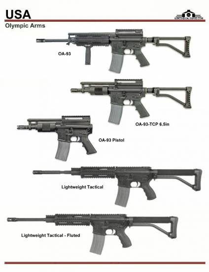 США: Olympic Arms OA-93, Lightweight Tactical