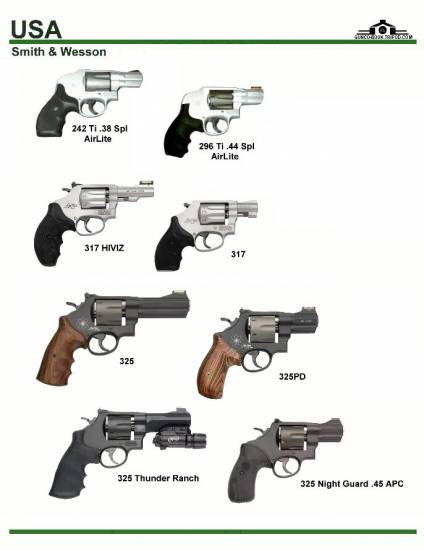 США: Smith & Wesson 242 Ti, 296 Ti, ...