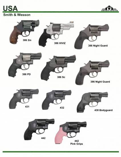 США: Smith & Wesson 386, Smith & Wesson 396, ...