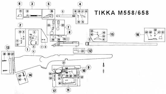 Tikka M 558, 658