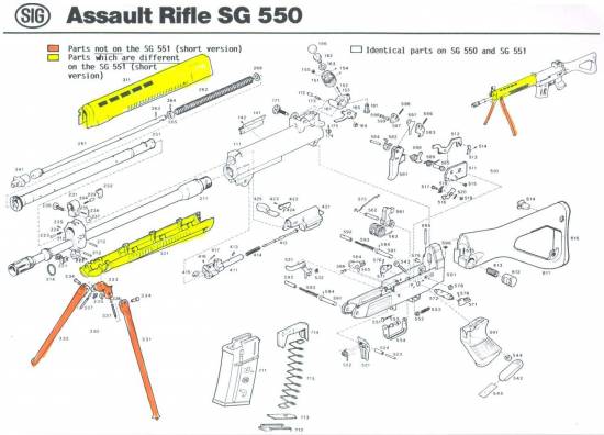 SIG SG 550 Assault Rifle