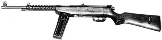 Cristobal M1962 с постоянным деревянным прикладом