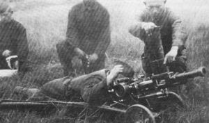 испытания автоматического гранатомета Таубина в 1938 году