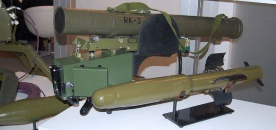 ПТРК РК-3 «Корсар» с ракетой Р-3