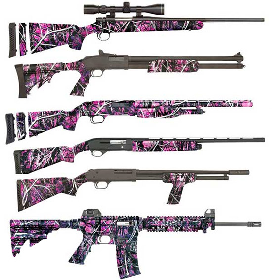 Mossberg Muddy Girl Firearm Lineup