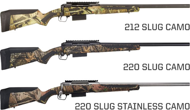 Savage 212 и
220 Slug Camo