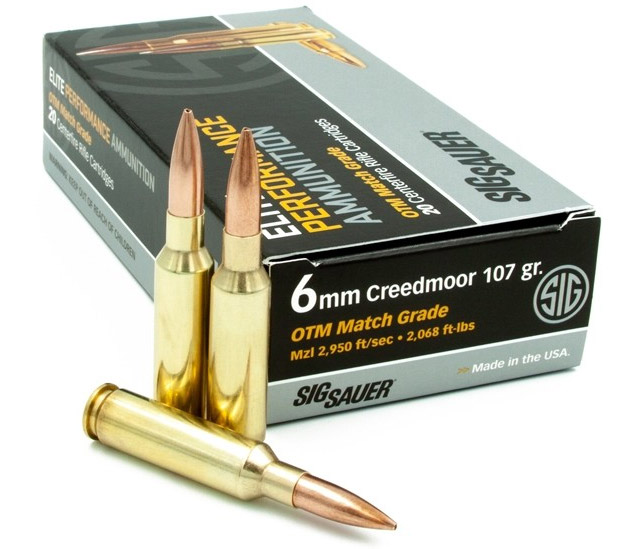 Sig Sauer 6mm Creedmoor Elite Match OTM