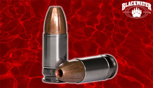 Blackwater Ammunition CG 9MM+P MHP