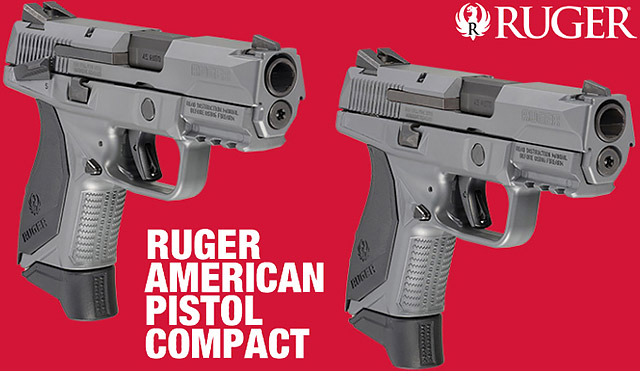 Ruger American Pistol Compact Gray Cerakote