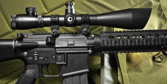 Barska 4-16x50 IR Green Mil-dot Sniper
