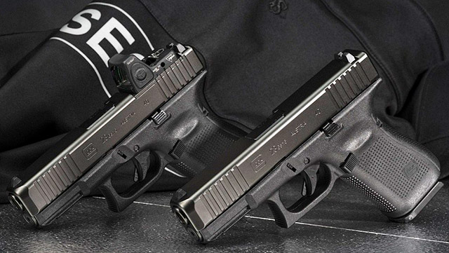 Австрийская компания Glock представила пять новых вариантов пистолетов Glock