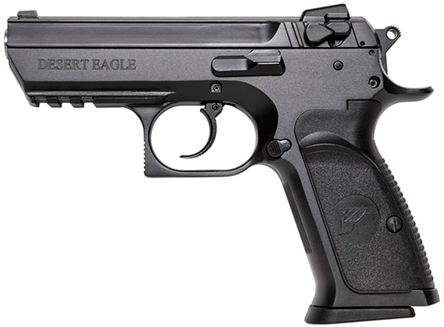 Пистолет Baby
Eagle III также выпускается и в полукомпактной версии со стволом 3.85” –
емкость магазина та же, что и у полноразмерной модели