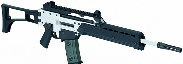 Штурмовая винтовка HK G36 с полимерной ствольной (затворной) коробкой
