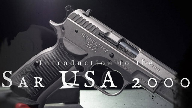 В США представлен пистолет SAR 2000 турецкой компании Sarsilmaz