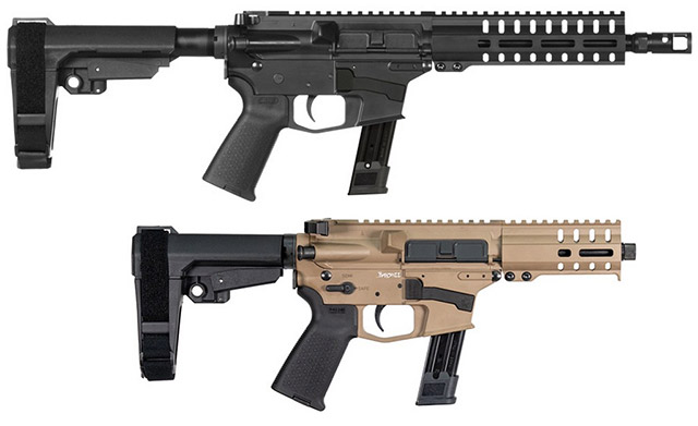 CMMG Mk17 в вариантах «пистолет» и SBR