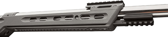 Цевьё винтовки Bergara PCR оснащено шиной Acra Swiss Rail