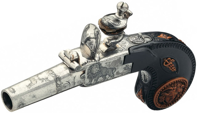 Карманный кремнёвый пистолет Наполеона