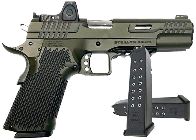 Platypus фирмы Stealth Arms стал первым «кольтом», совместимым с магазинами от Glock 17