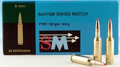 6x47 SM Swiss Match
