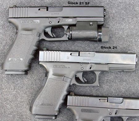 Glock 21 и Glock 21SF