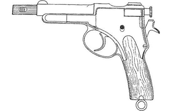 пистолет Krnka M1895