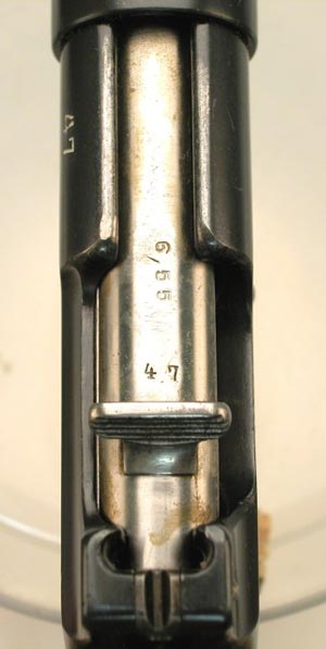 Mannlicher M1894 вид на ствольную коробку сверху