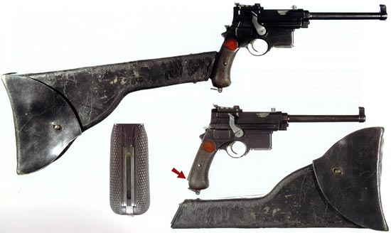 Mannlicher M1903 Selbstladepistole Karabinerpistole с кобурой-прикладом