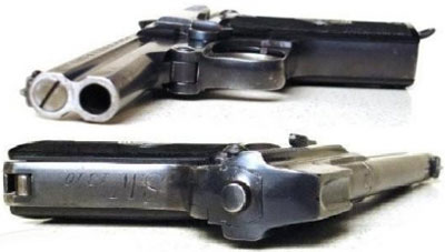 Steyr-Pieper M1908/34 вид спереди и сзади