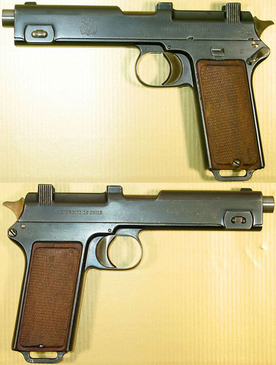 Steyr M1911 принятый на вооружение Чилийской Армии