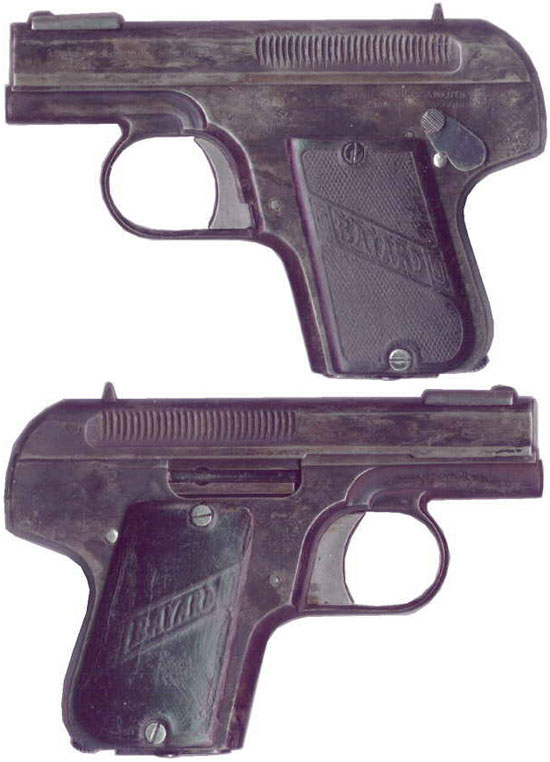 Bayard 1908 образца 1912 года под патрон 6.35 mm Browning