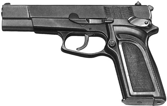 FN HP-DA / Browning DA (ранняя модель)