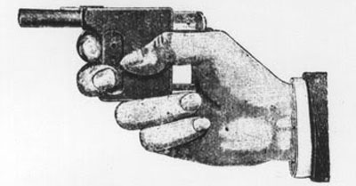пистолет Le Gaulois при использовании