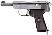 В 1920 году конструкторы фирмы «Webley & Scott Ltd» модифицировали пистолет Webley & Scott M 1909