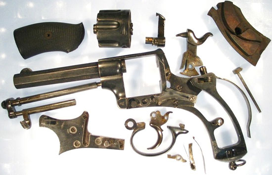 Abadie M 1878 детали револьвера