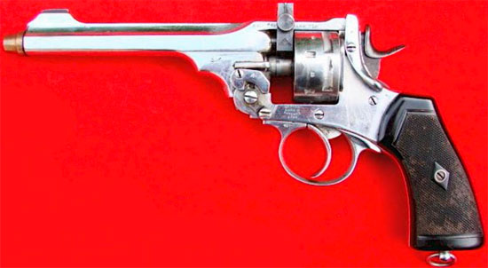 Webley Mk VI .22 Target Revolver с шестизарядным барабаном