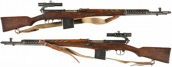 Снайперская винтовка СВТ-40
