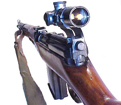 снайперская винтовка СВТ-40 вид сзади