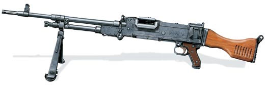Единый пулемет L7, модификация бельгийского MAG, принятая в Великобритании в 1963 г.
