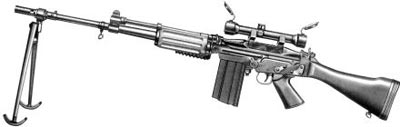7,62-мм автоматическая винтовка FN FALO мод. 50-41