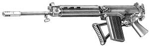 7,62-мм автоматическая винтовка FN FAL мод. 50-63