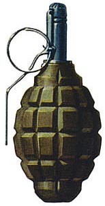 Ручная граната оборонительная Ф-1