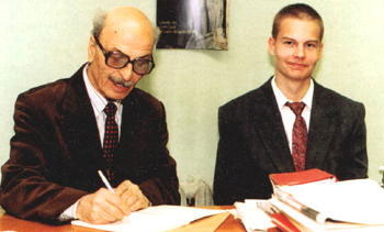 Юрий Александрович Нацваладзе и Сергей Цветков