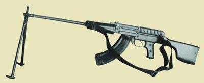 7,62-мм ручной пулемет Константинова 2Б-П-30. Опытный образец 1957 г.