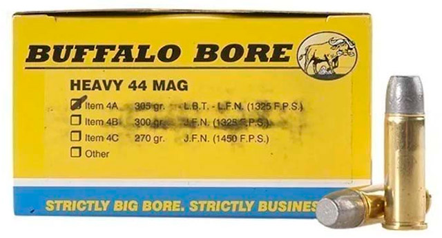 Buffalo Bore 305-Grain Hard Cast Flat Nose Gas Check